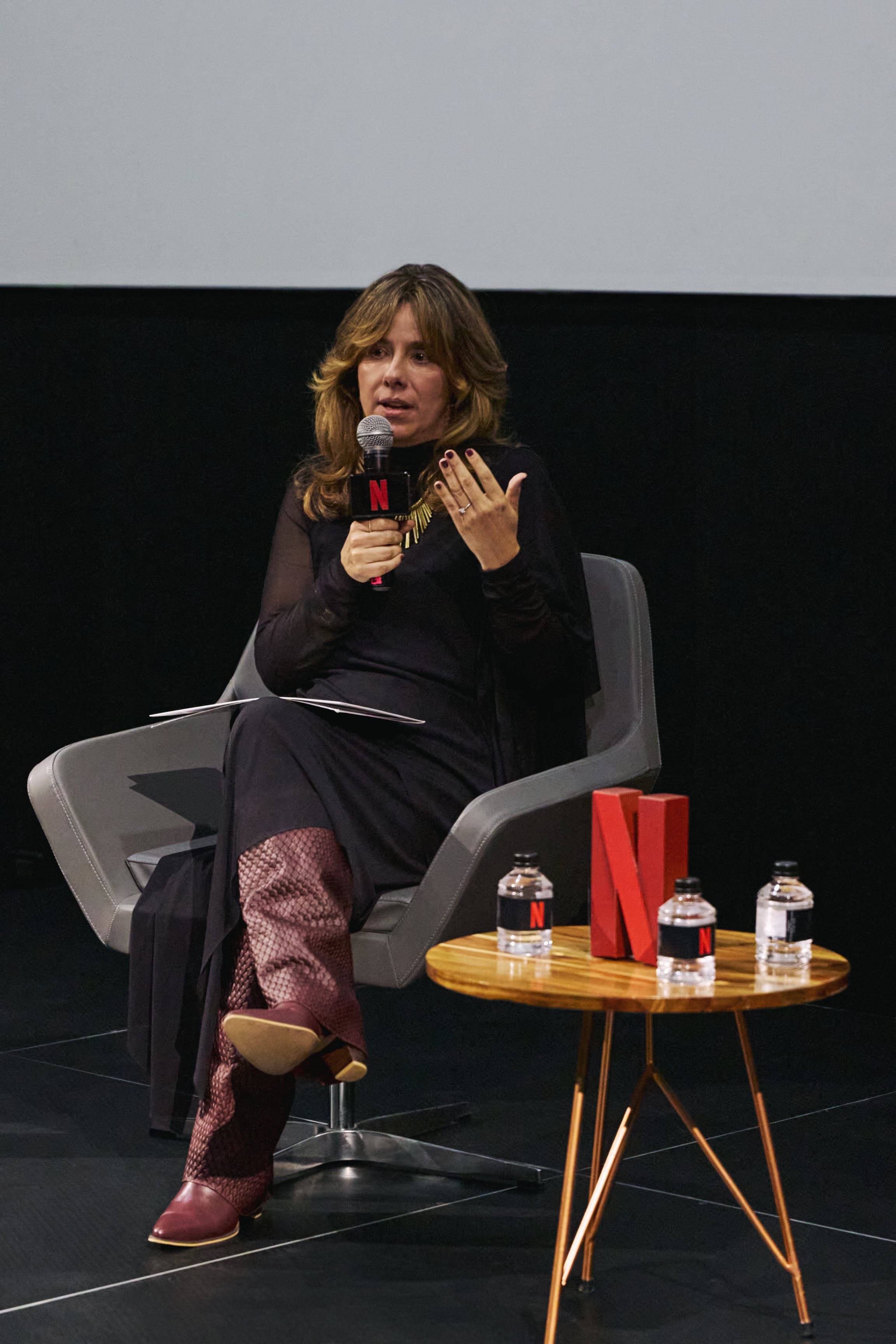 'Estado De Fuga', lanzamiento para prensa en Bogotá. Cr. Juan Sebastián Pinilla / Netflix ©️ 2025