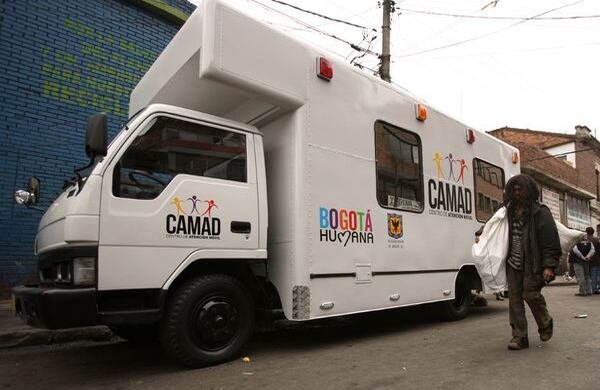 Uno de los Centros de Atención Móvil  a Drogodependientes (Camad).