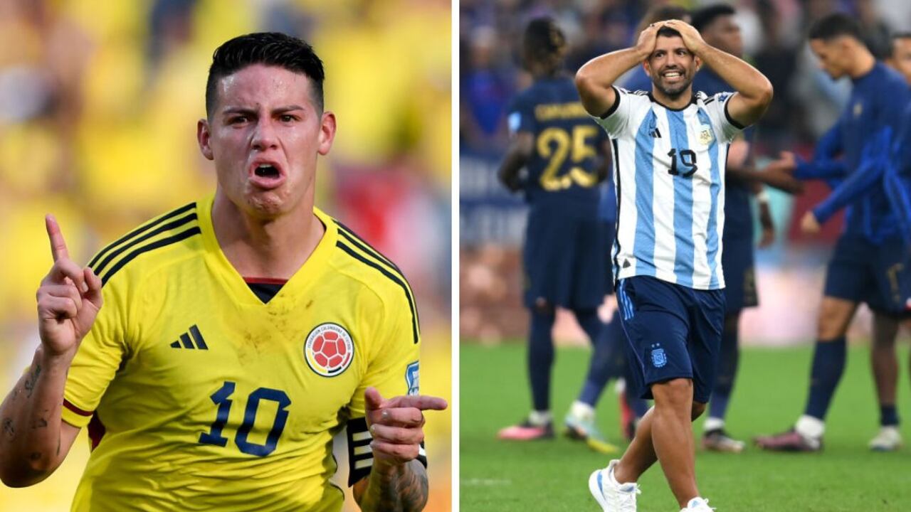 ¿James y Agüero juntos?