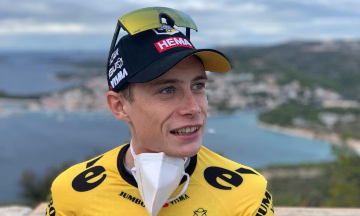 Jonas Vingegaard. Foto: Twitter oficial Team Jumbo-Visma cycling (@JumboVismaRoad)