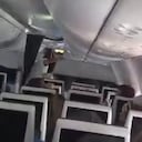 Imágenes del momento del intento de secuestro de un avión perteneciente a FlyDubai