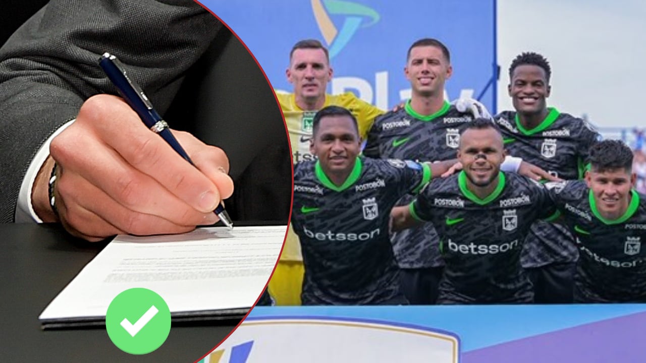Es oficial una nueva salida en Atlético Nacional: se va a Europa y le dan la bienvenida.