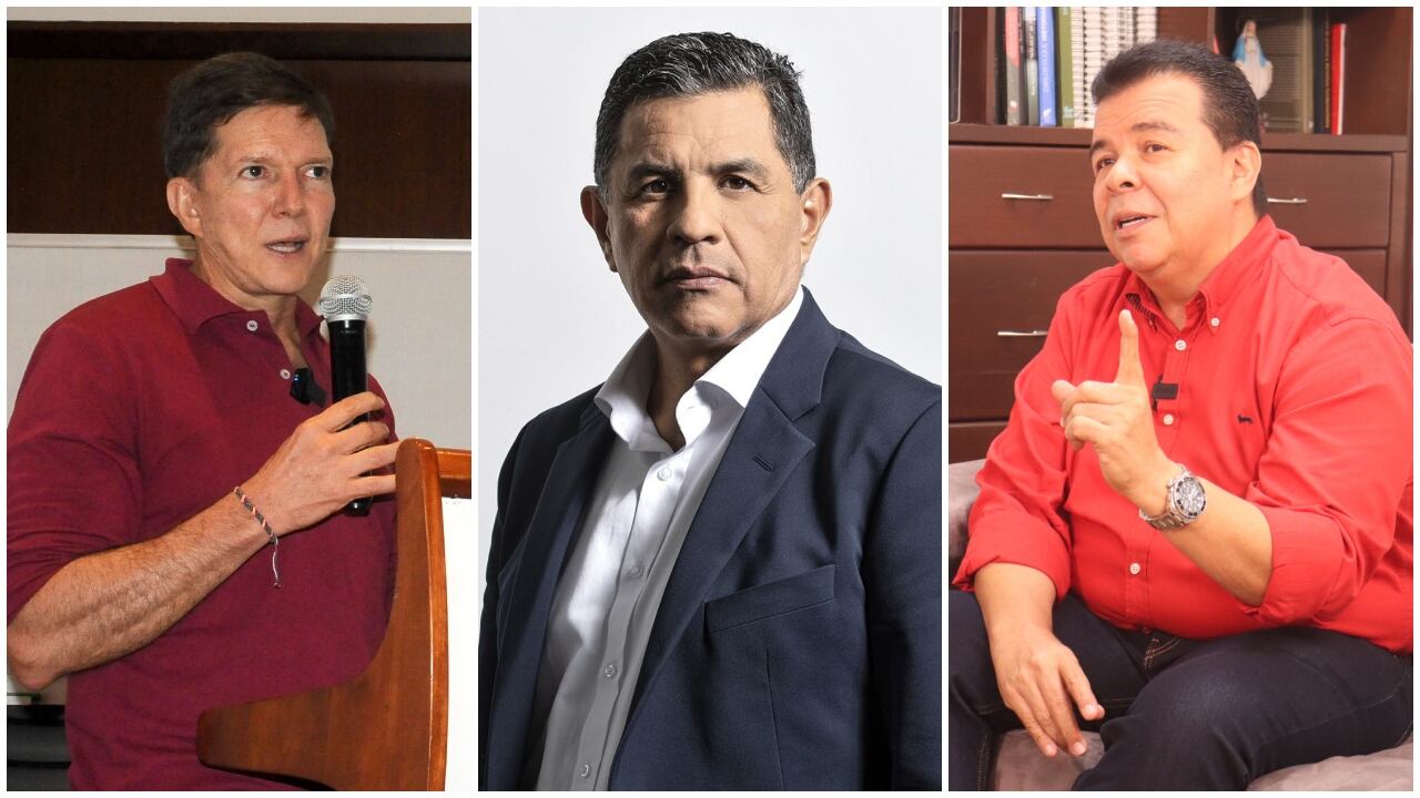 Wilson Ruiz, Jorge Iván Ospina y Roberto Ortiz