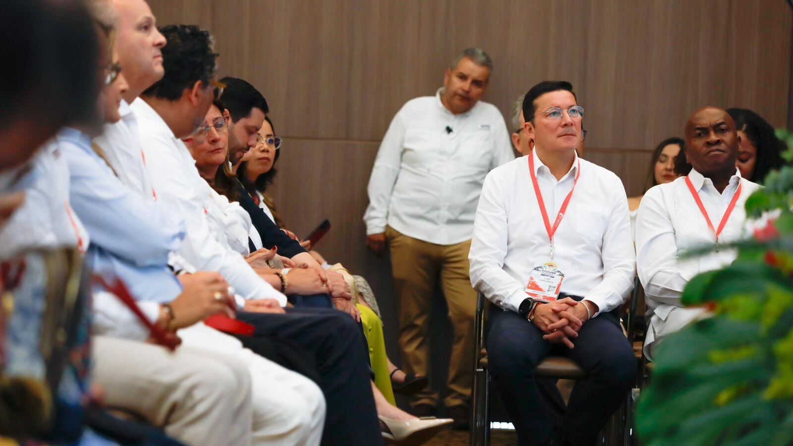 El registrador Hernán Penagos en evento del Consejo de Estado.