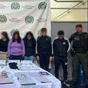 Siete mujeres eran las operadoras de un call center de extorsiones en Bogotá, según la Policía.