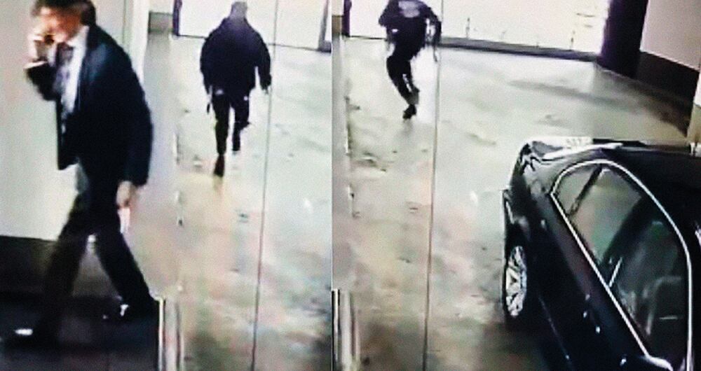 El asesinato del auditor Hernán franco se registró en un edificio del Parque de la 93. 