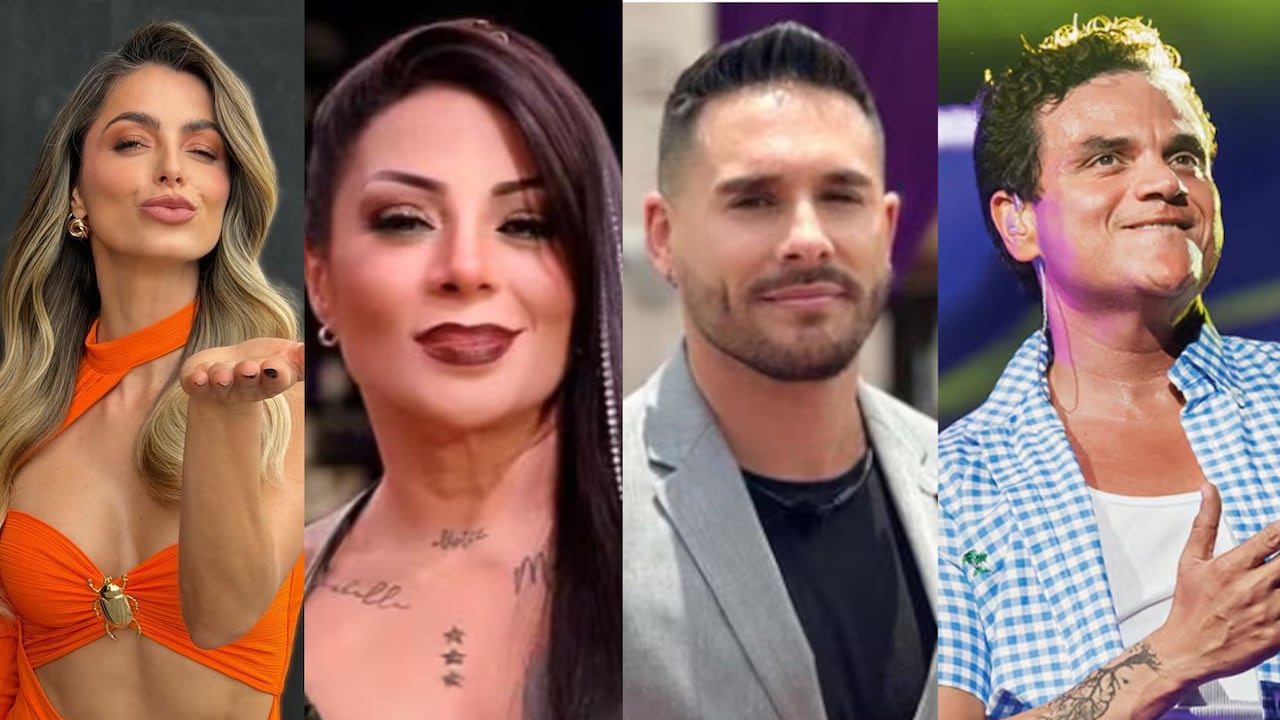 Cristina Hurtado, Marbelle, Sebastián Caicedo y Silvestre Dangond.
