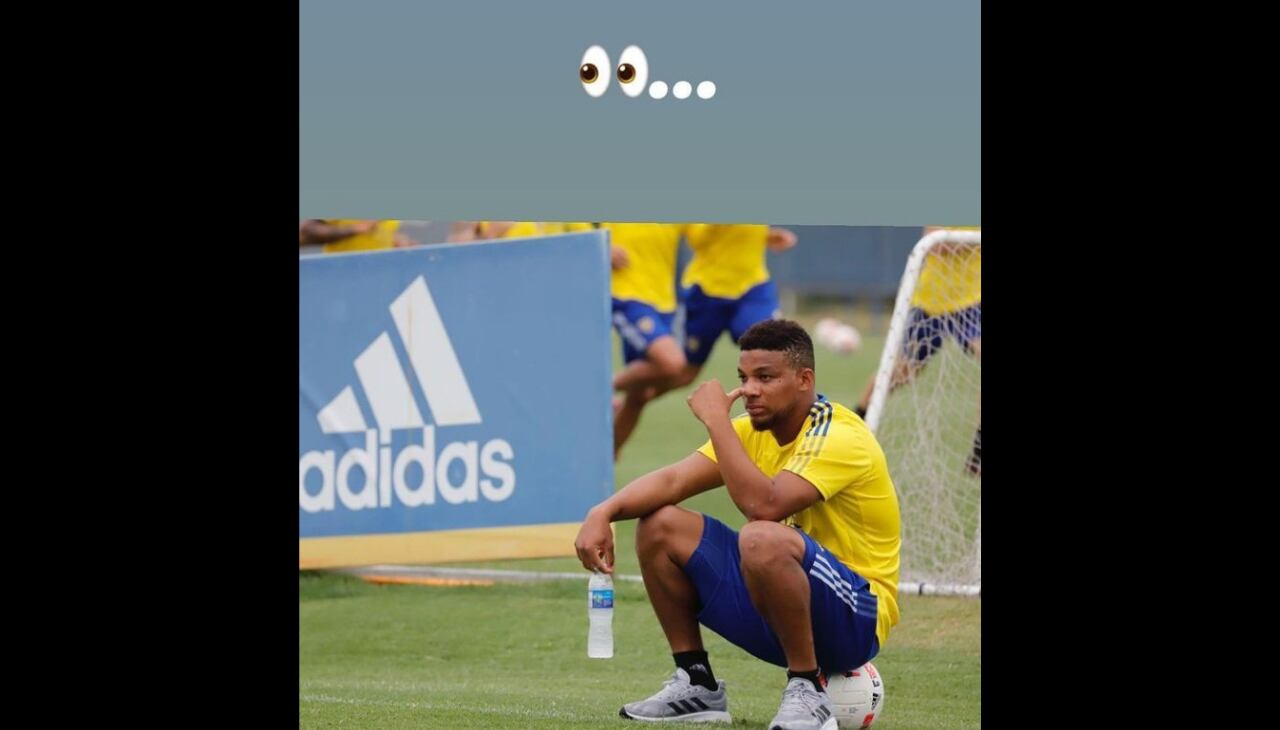 El lateral generó revuelo en redes sociales por esta publicación.