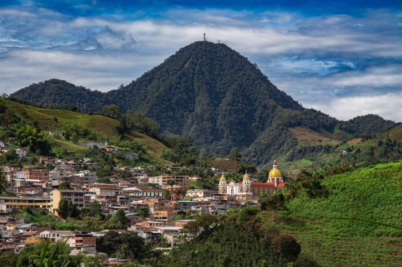 Cerro Guadalupe en Manzaneres, Caldas.