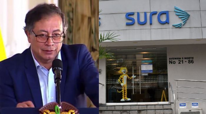 El gobierno Petro tiene en la mira a la EPS Sura