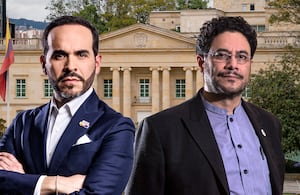 Abelardo de la Espriella e Iván Cepeda