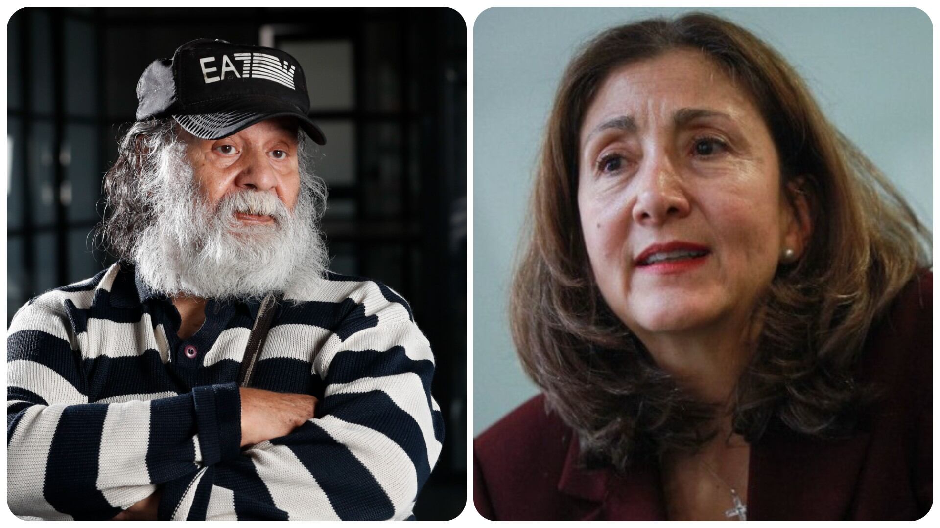 Martín Sombra e Ingrid Betancourt
