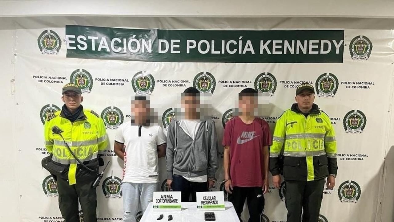 Cae banda delincuencial que se dedicaba a robar a los conductores que transitaban en la Avenida Boyacá con calle 13 aprovechando los trancones que se registran en ese sector del occidente.