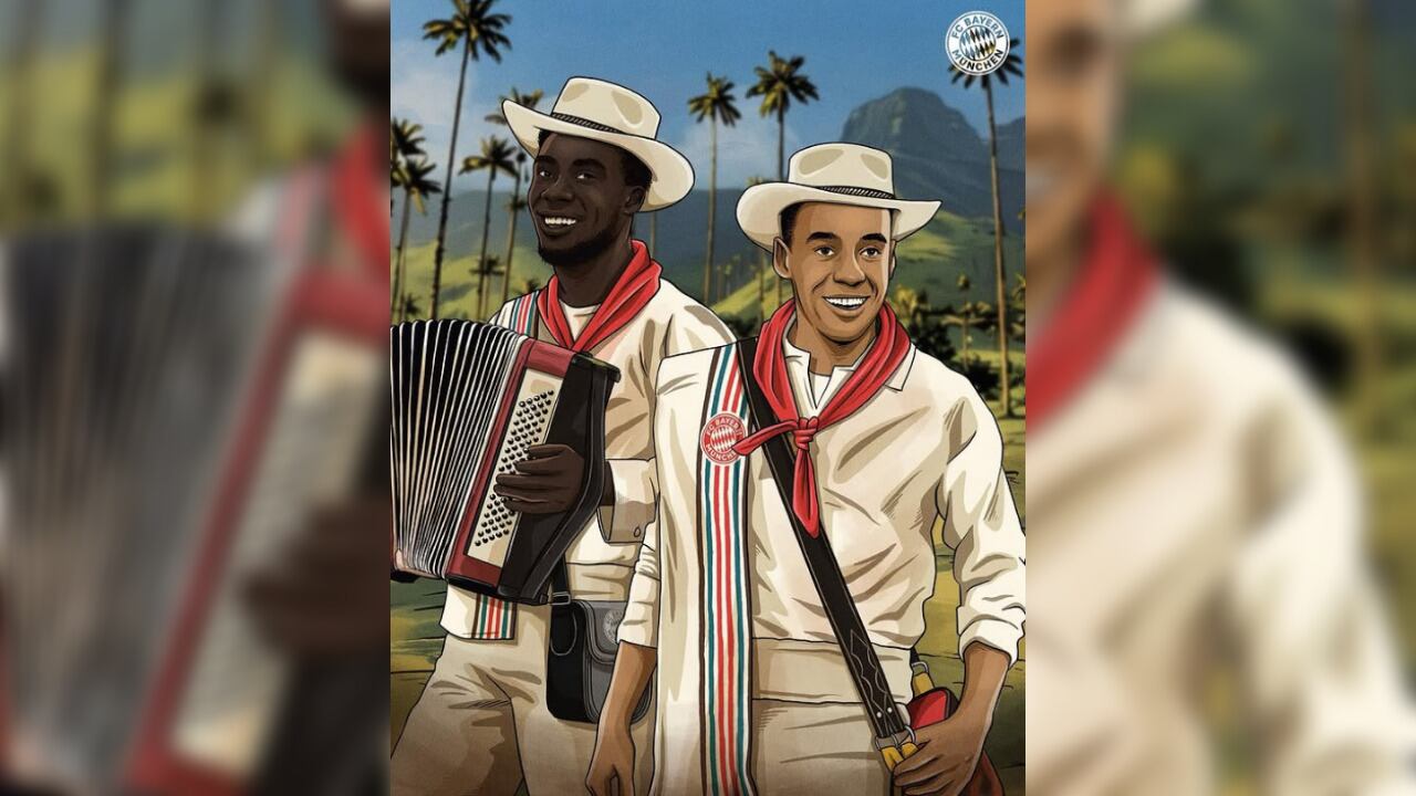 La publicación de Bayern Múnich para felicitar a Colombia por su independencia