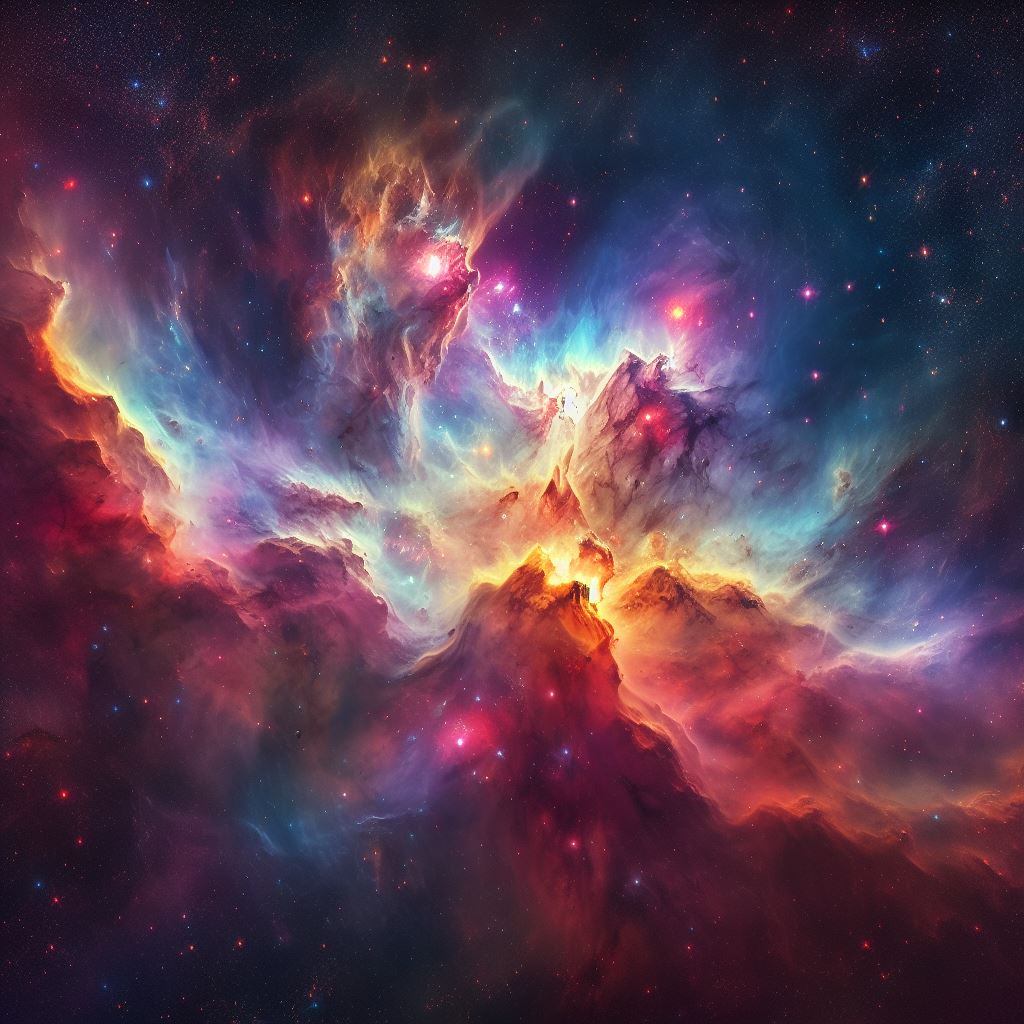 Imagen de referencia de la Nebulosa de Orión.