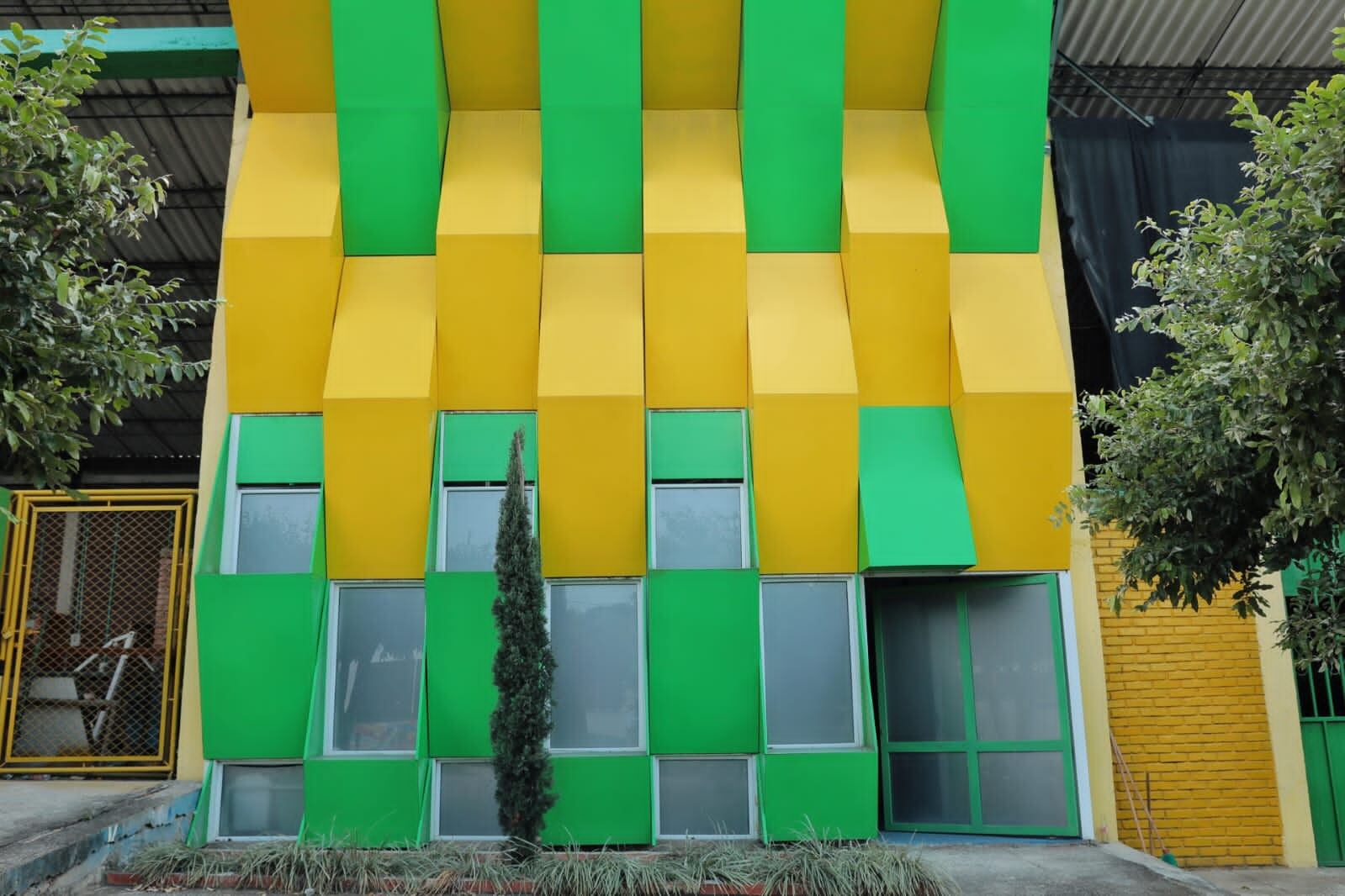 Así es el espacio de las salas.