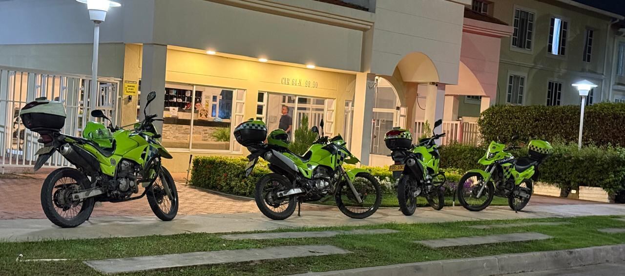 Sitio del atentado en el norte de Barranquilla.