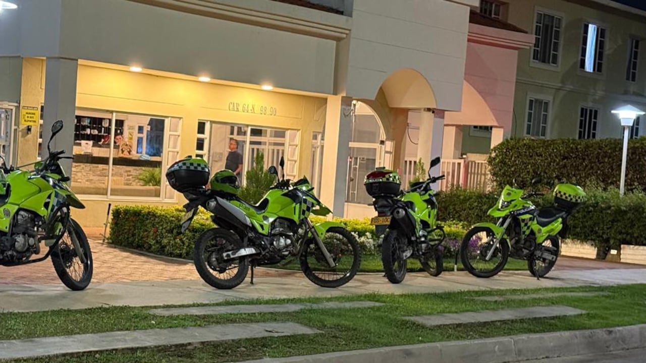 Sitio del atentado en el norte de Barranquilla.