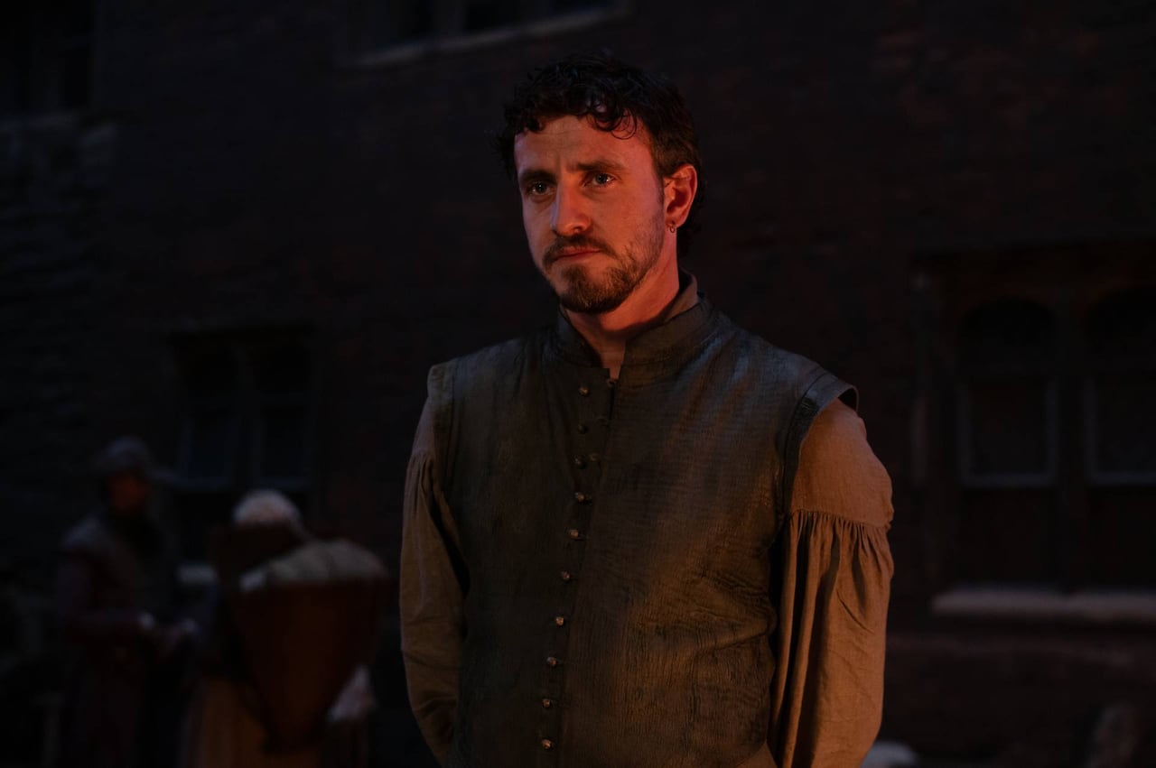 Paul Mescal interpreta al bardo William Shakespeare.