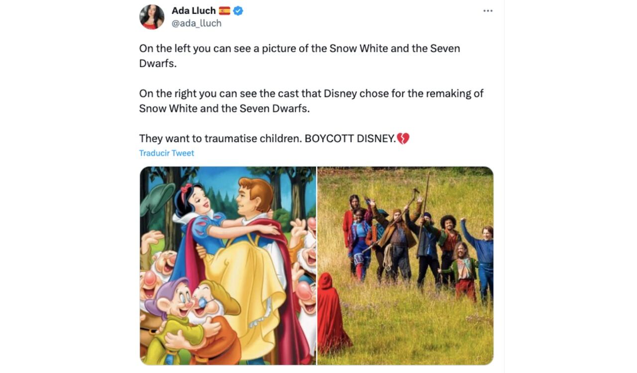 Así lucen los 7 enanos en la película de live action de Blancanieves