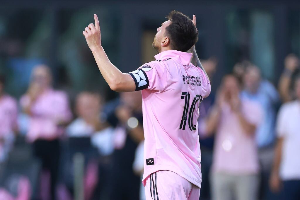 El atacante volvió a figurar en su segundo partido con el Inter de Miami