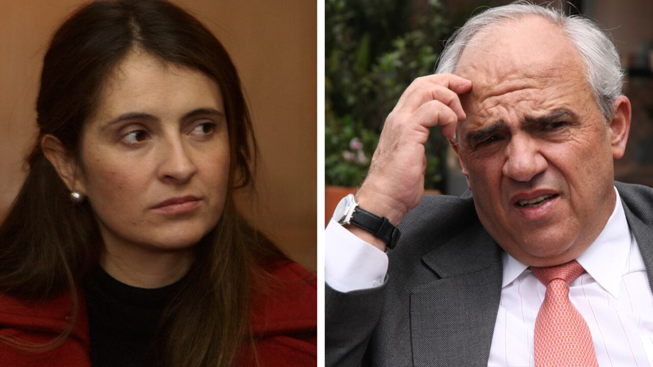 Paloma Valencia y Ernesto Samper