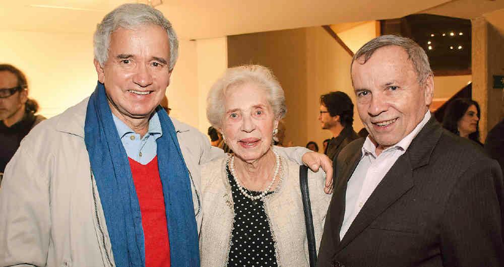 Mauricio Mayorga, Mildred Guevara y Henry Laguado.