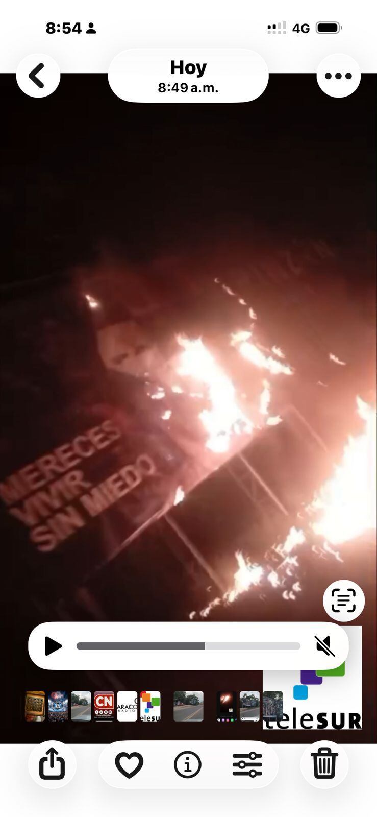 La campaña de Juan Carlos Pinzón denunció que vallas publicitarias fueron quemadas en el Catatumbo.