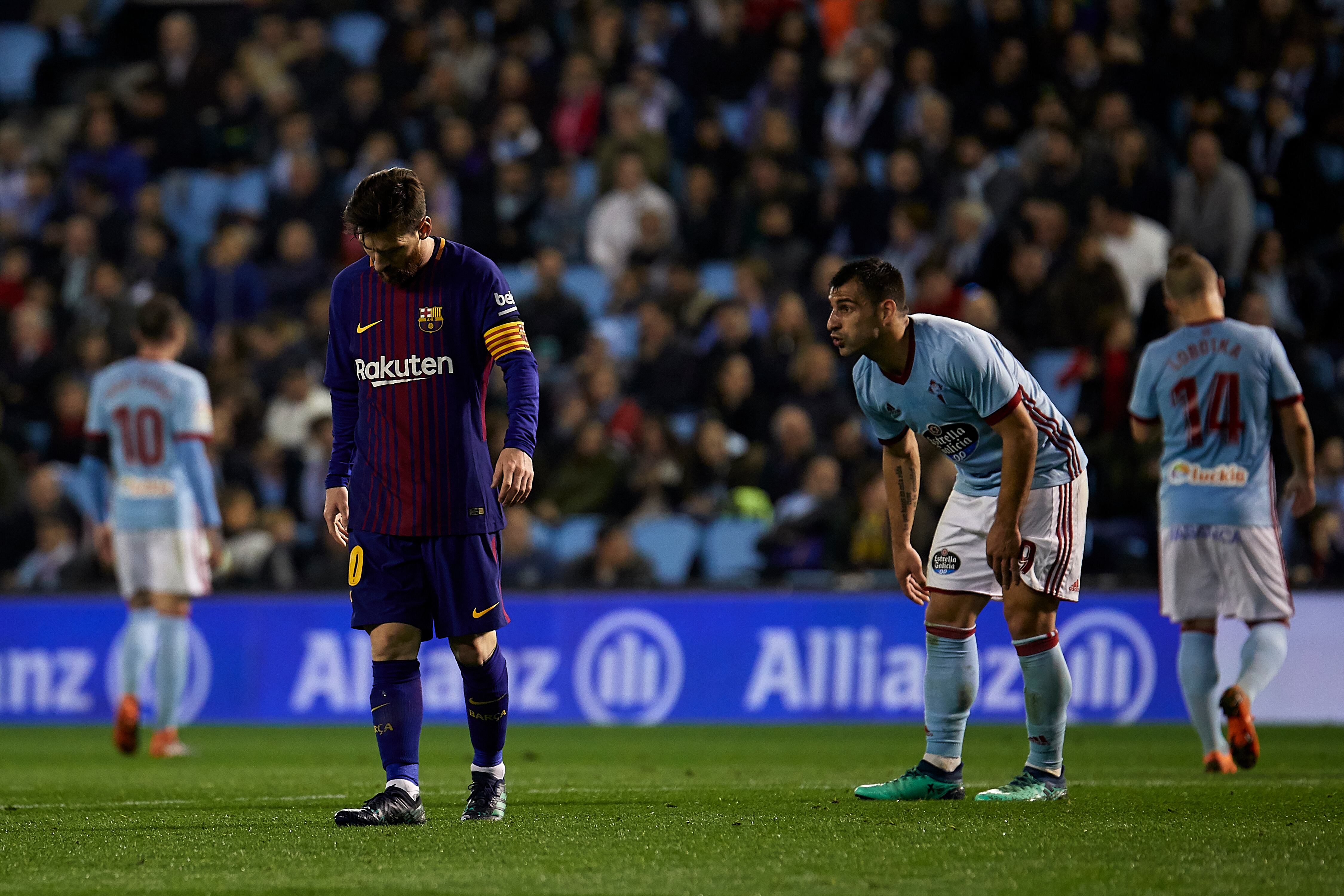 Lionel Messi vs. Celta de Vigo.