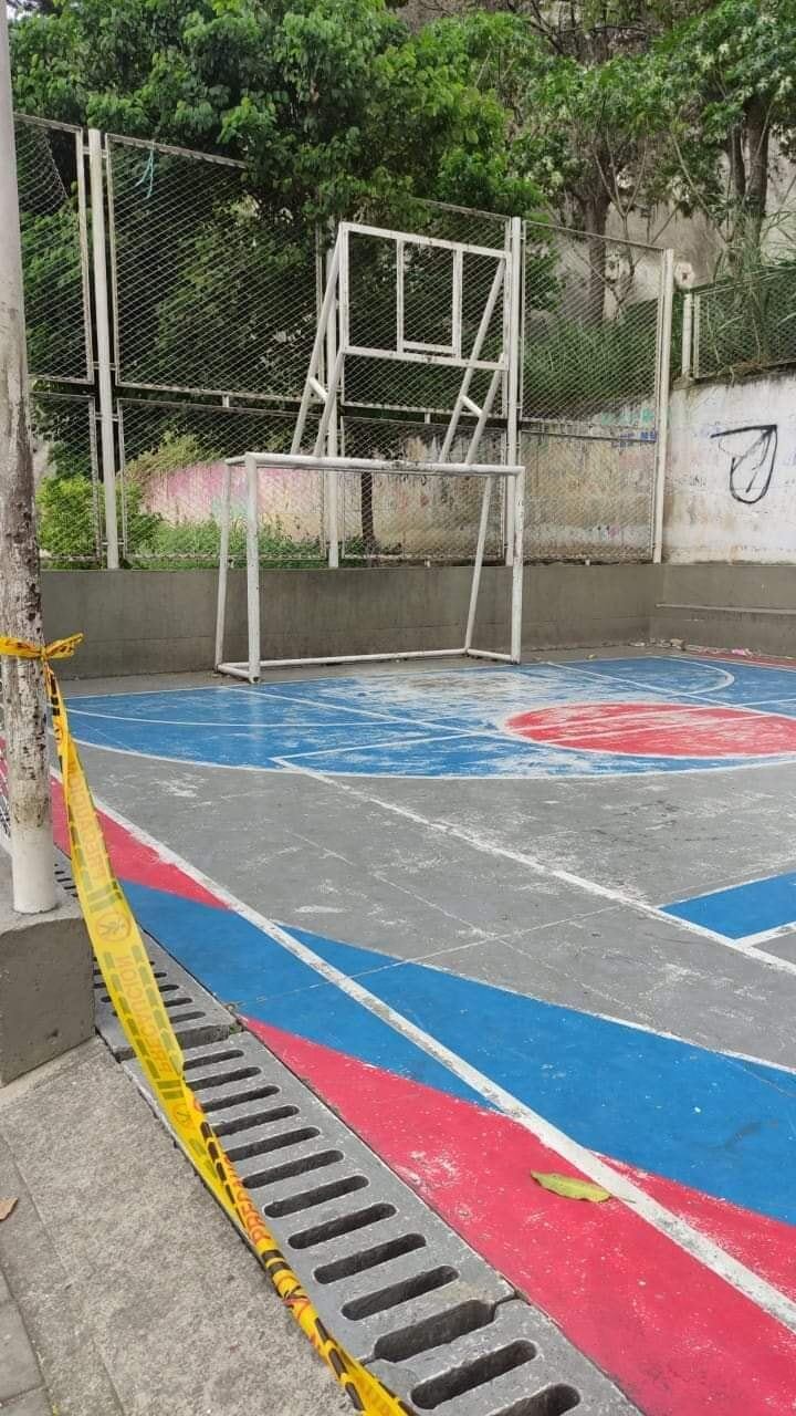 Las niñas se citaron en cancha del barrio La Inmaculada de Bucaramanga.