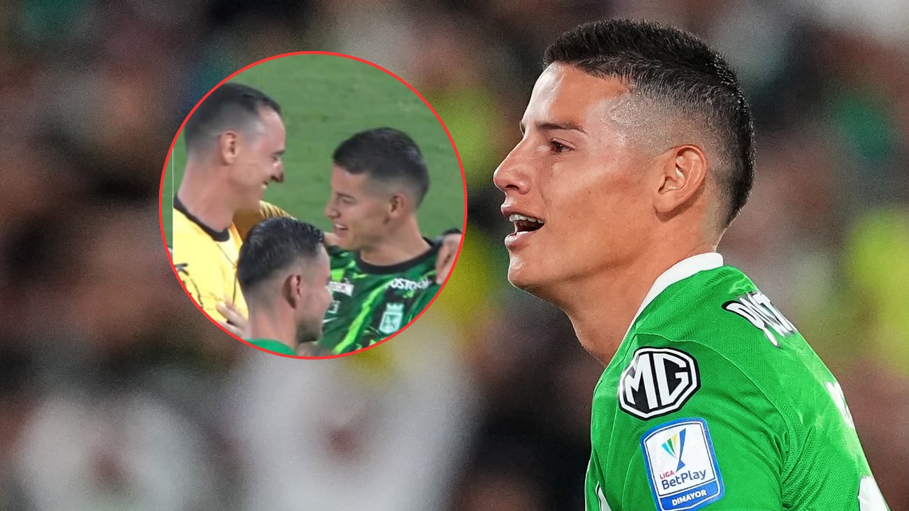 El abrazo de James Rodríguez con Wilmar Roldán que causó revuelo en el FPC.