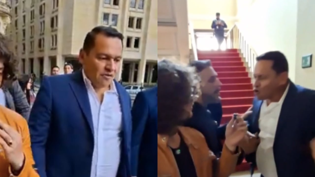 El senador Alejandro Ocampo.