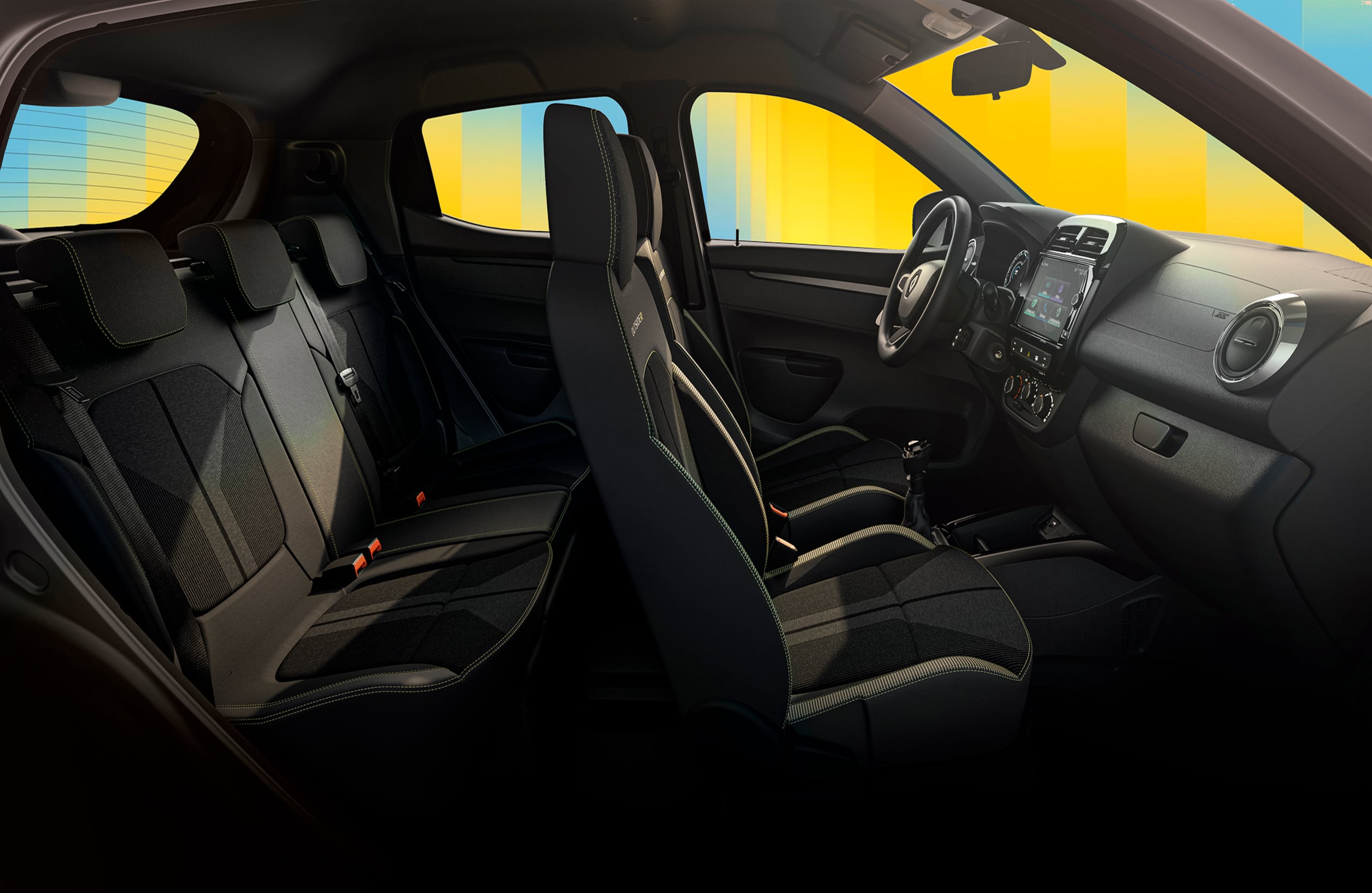 El RENAULT Kwid es un vehículo versátil con una altura al suelo de 18.5 cms (la mejor del segmento). Ideal para cualquier topografía colombiana.