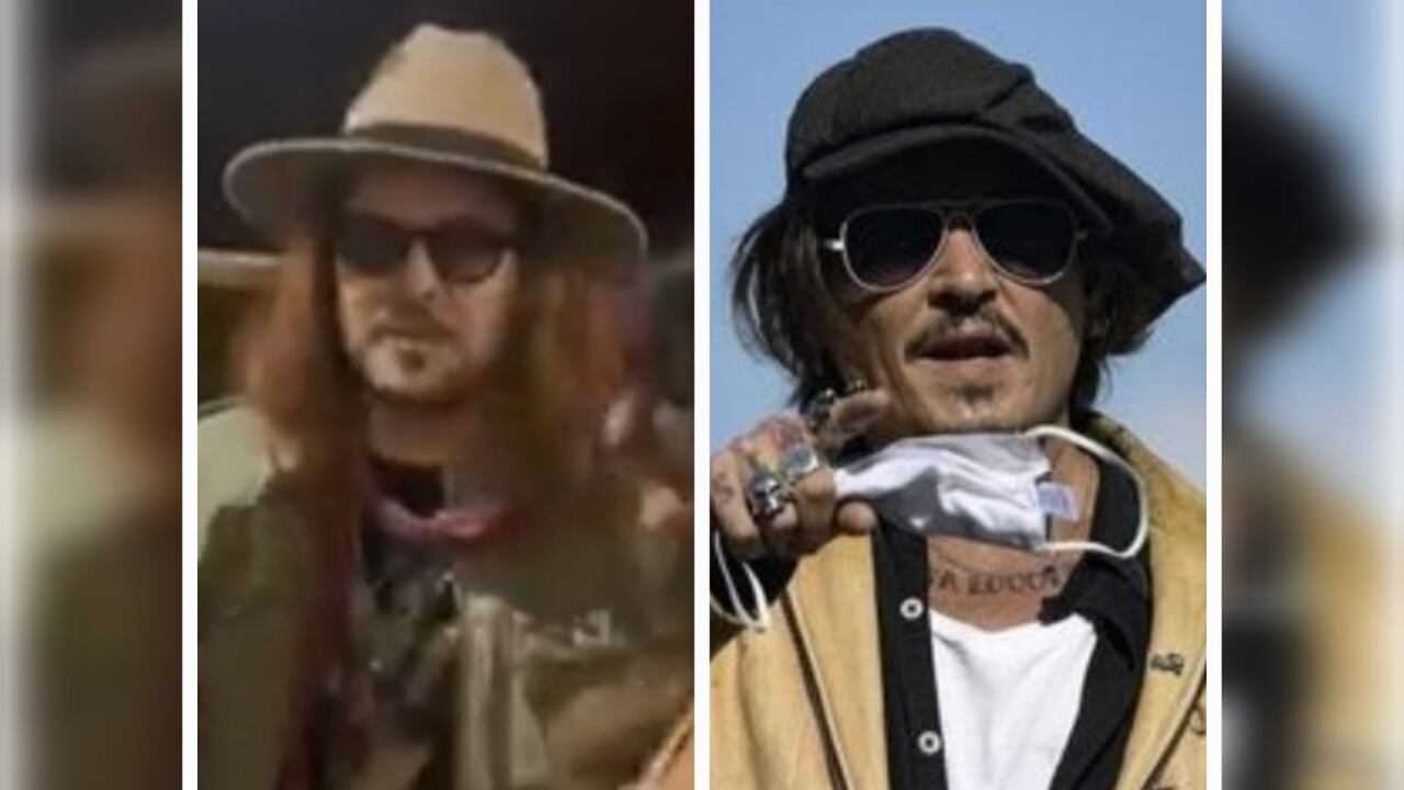 Un hombre vestido igual que Johnny Deep se paseó por el sector de Provenza en la capital antioqueña
