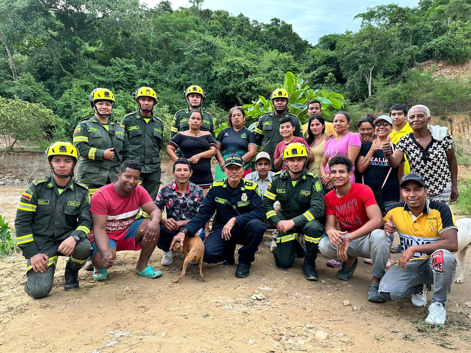 Comunidad catalogó este hecho como un milagro.