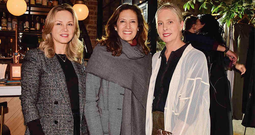 Alina Vélez, Ana María Fries y Rocío Arias.