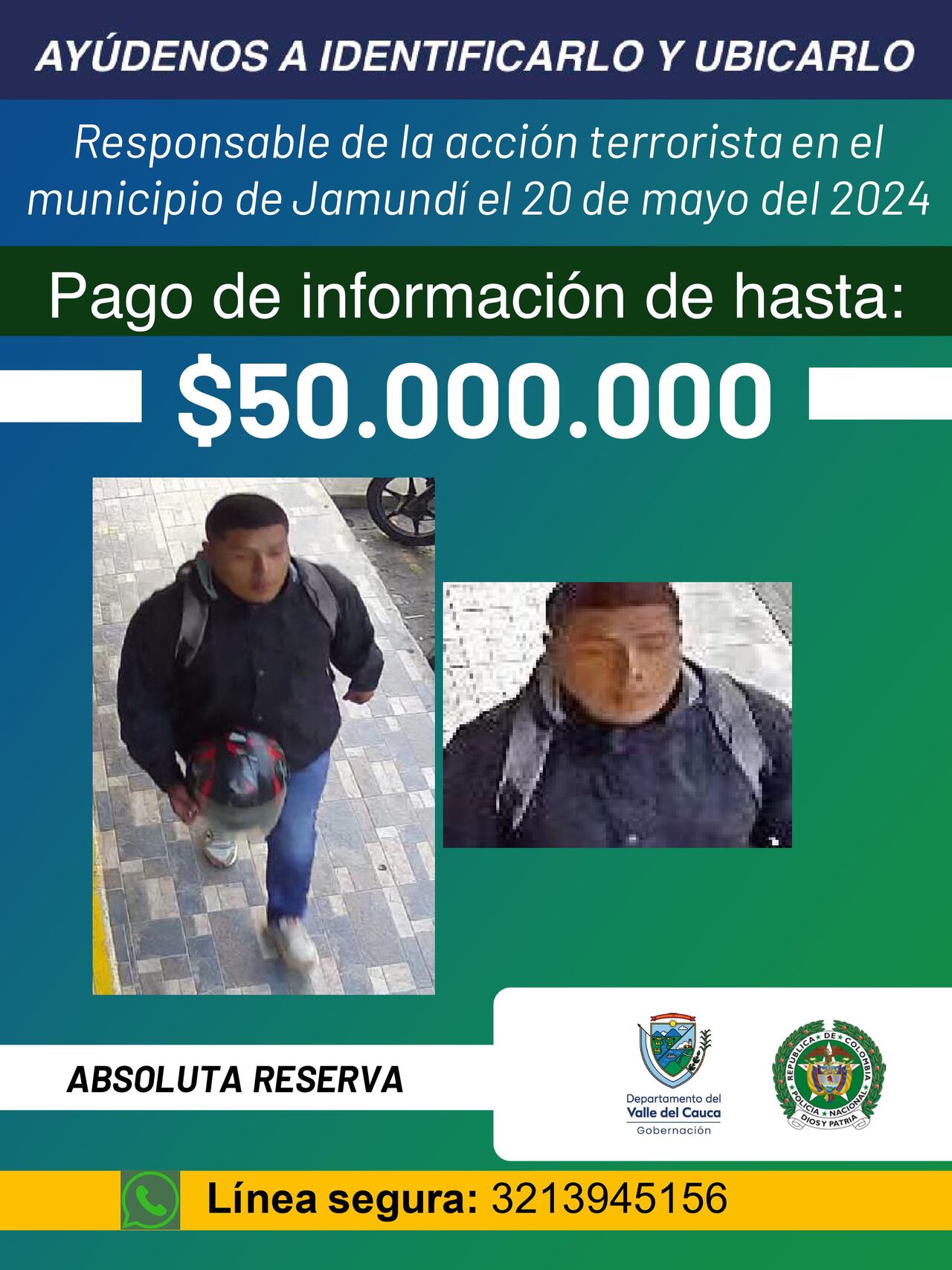 Sobre los heridos, especificó que tres de los civiles heridos son menores de edad, quienes tienen lesiones leves por esquirlas. Los niños se dirigían al colegio al momento de la activación del artefacto explosivo.