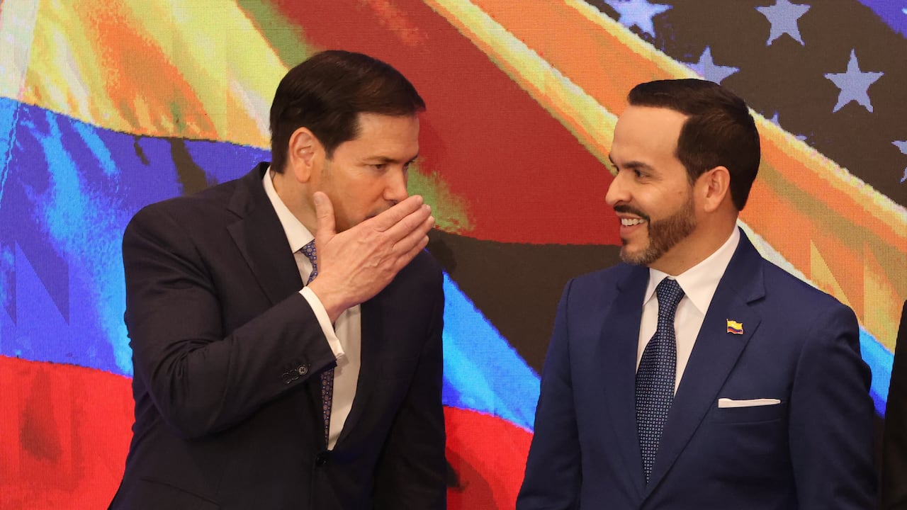 Marco Rubio y Abelardo De La Espriella.