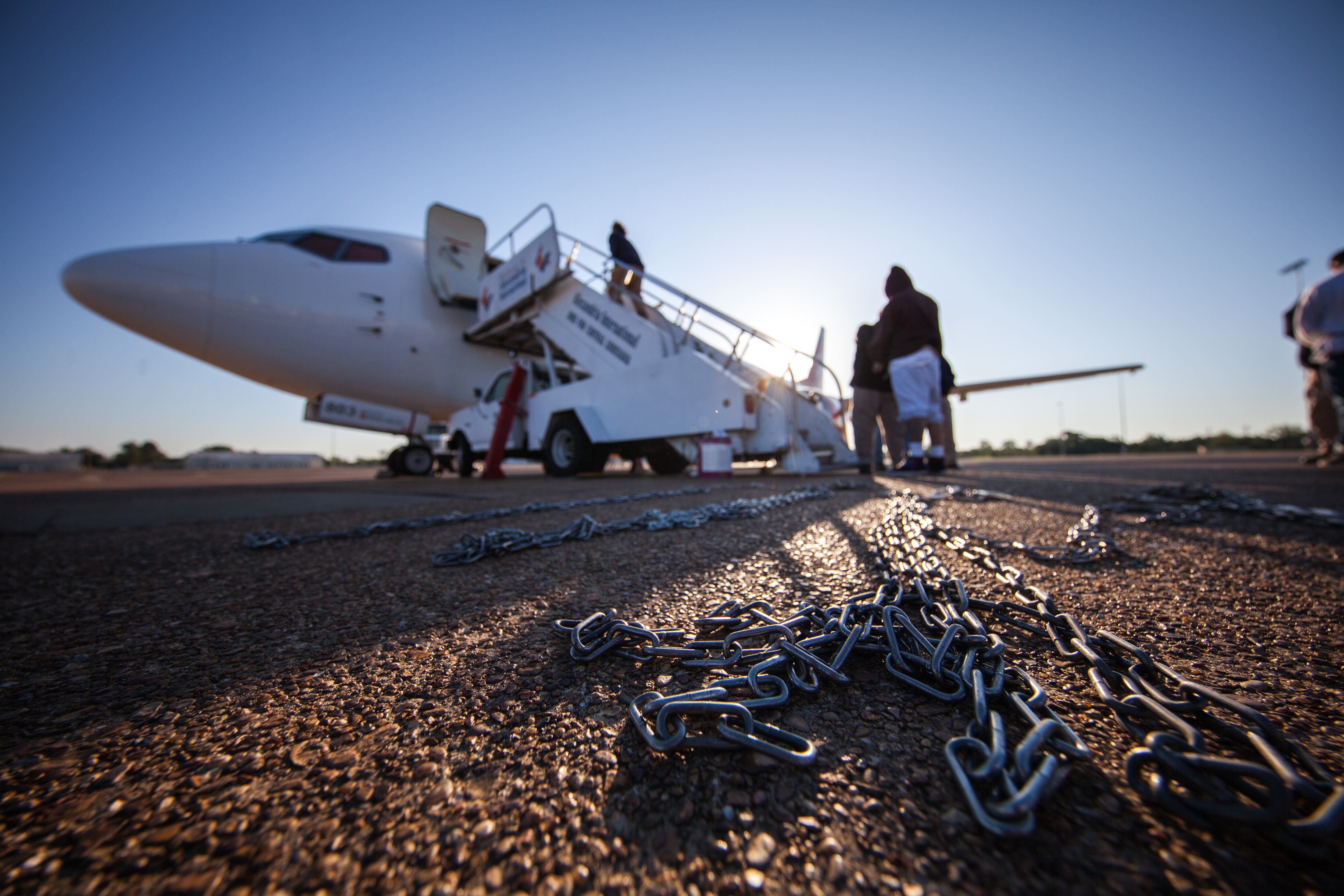 ngmar Guandique-Blanco, a documented MS-13 gang member, was transferred to the proper law enforcement authorities upon his arrival in El Salvador. Guandique traveled via ground transportation from Virginia to Pennsylvania where he boarded a flight to Alexandria, Louisiana. From there, ICE officers removed him from the United States onboard an ICE Air Operations flight, which departed Alexandria International Airport in Louisiana, and made its way to San Salvador International Airport in El Salvador. Guandique unlawfully entered the United States at an unknown location and on an unknown date. His criminal record is lengthy, dating back to May 2001 when he was arrested on local charges by Washington, D.C.’s Metropolitan Police Department. In February 2002, he was sentenced to 10 years of incarceration on each of two counts for assault with intent to commit robbery. In February 2011, he was sentenced for first degree murder, but after requesting a new trial, his case was later dismissed.