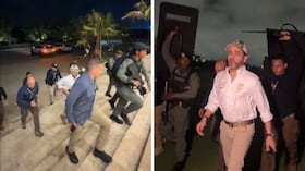De La Espriella mostró en redes sociales dónde se encontraba después de su jornada en el departamento.