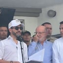 Abelardo De La Espriella en Manizales, 11 de agosto.