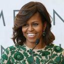 8 Michelle Obama, esposa del presidente de los Estados Unidos, Barack Obama.