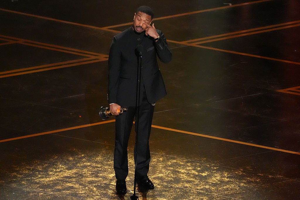 Michael B. Jordan ganó el premio a mejor actor en los Premios Oscar.
