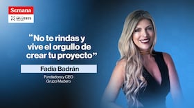 Fadia Badrán es la fundadora y CEO del Grupo Madero