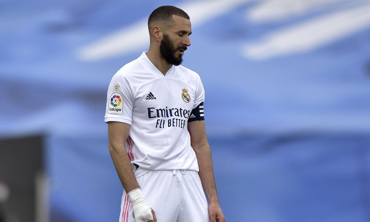 Karim Benzema en el Real Madrid. Foto: AP / Pablo Morano