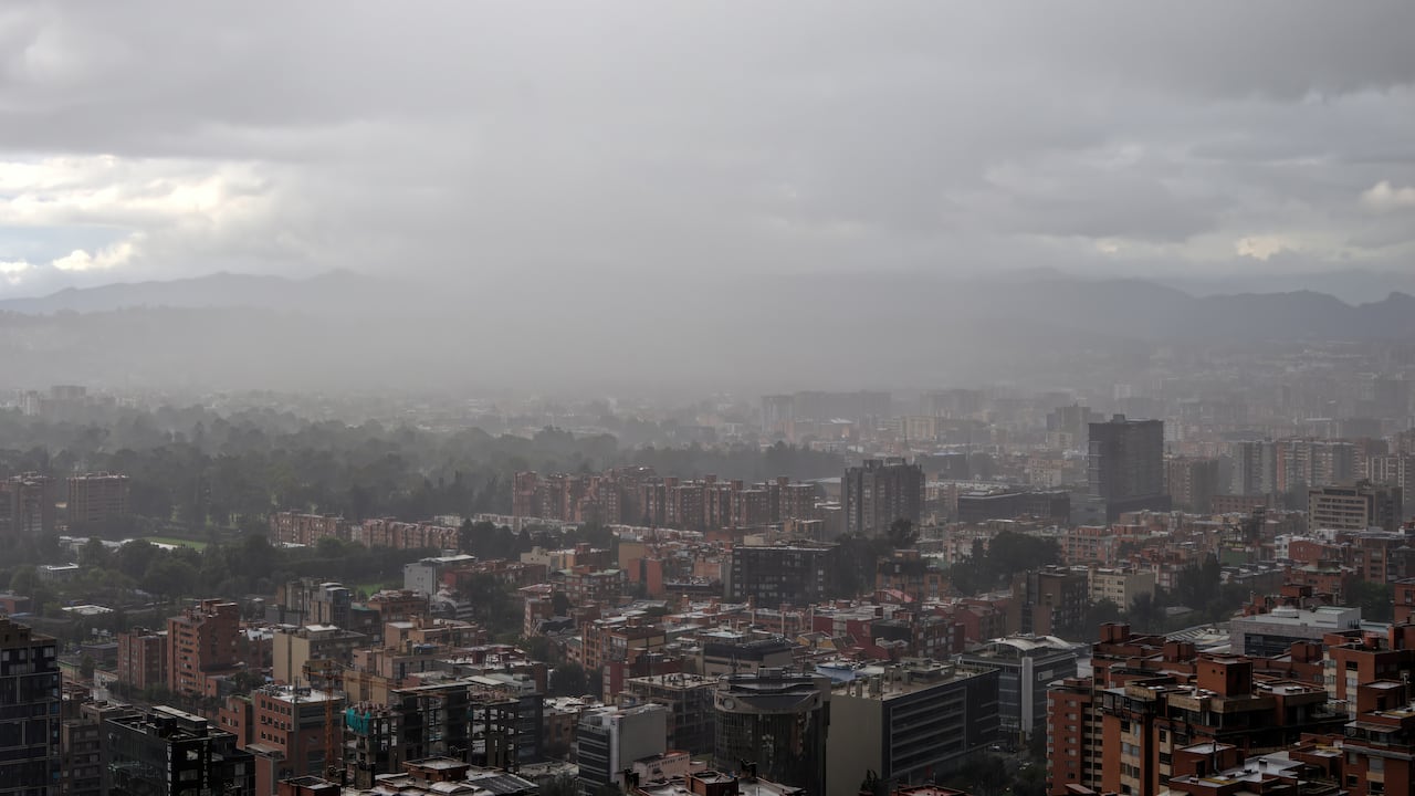 Lluvias en Bogotá.
