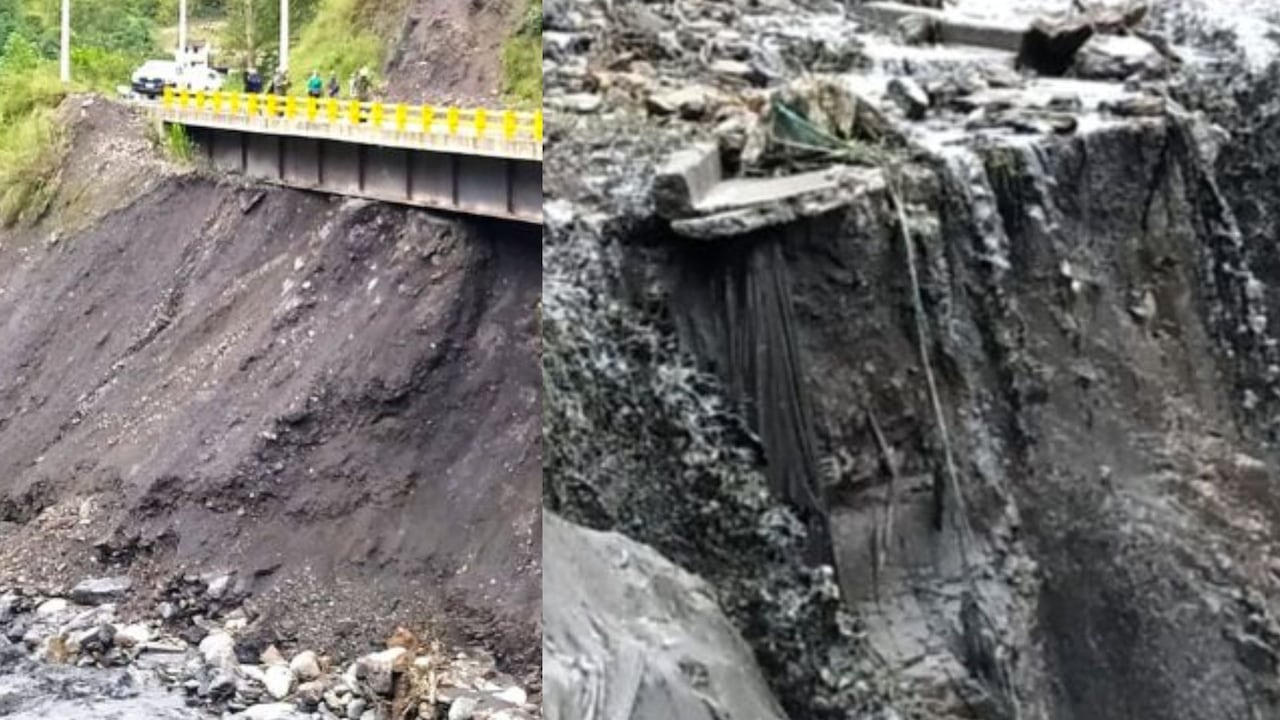 Las autoridades mantienen vigilancia permanente sobre el represamiento de la quebrada Estaquecá, en Quetame, ante el riesgo de una creciente súbita que podría afectar el río Negro y el río Guayuriba.