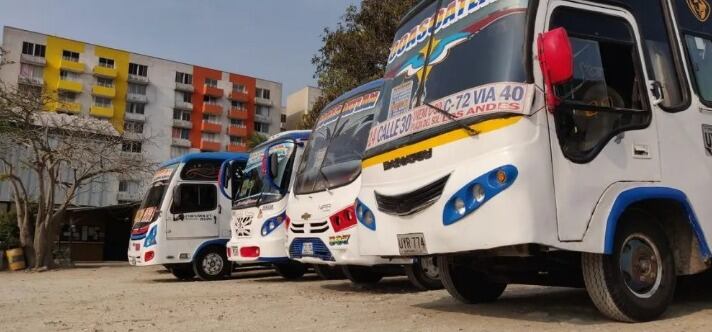 Buses de Cooasoatlan.