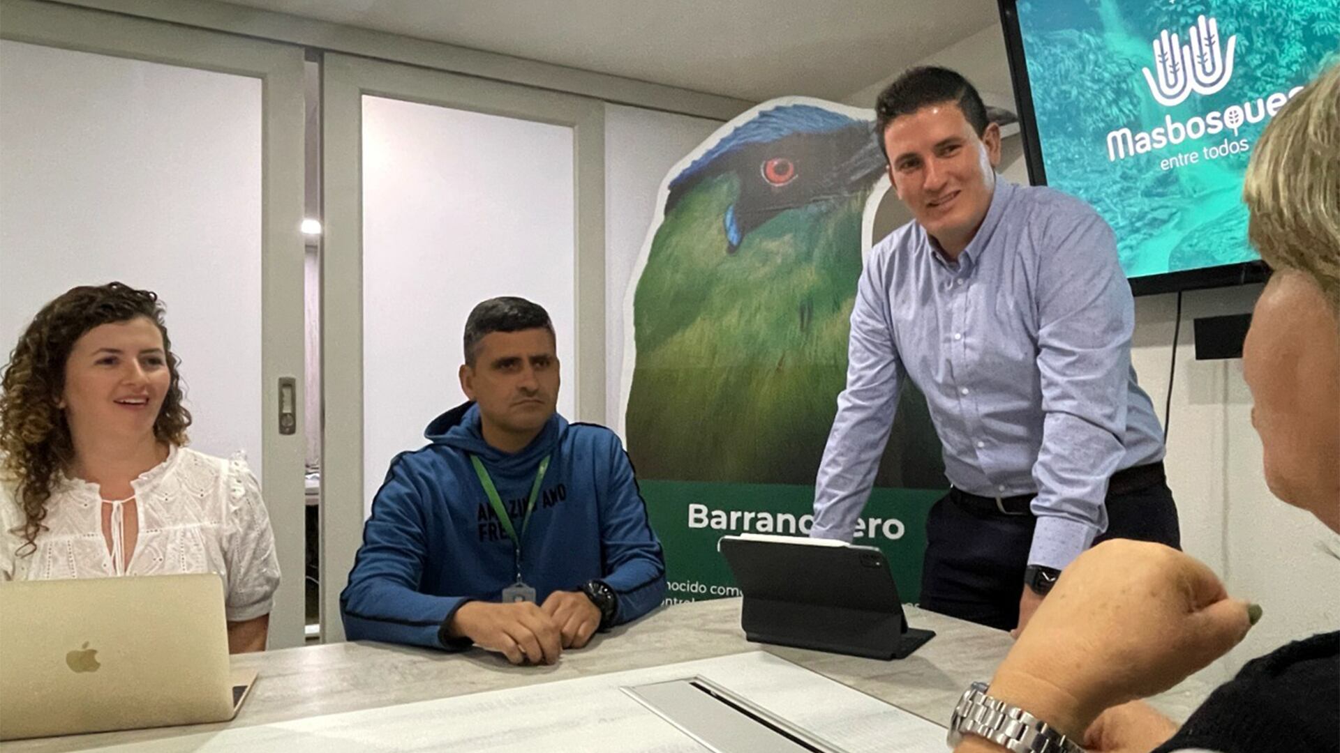 Desde la dirección ejecutiva de Masbosques  se gestionan las alianzas estratégicas para cuidar los ecosistemas.