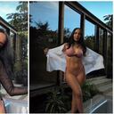 La influenciadora paisa derrochó sensualidad en vestido de baño.